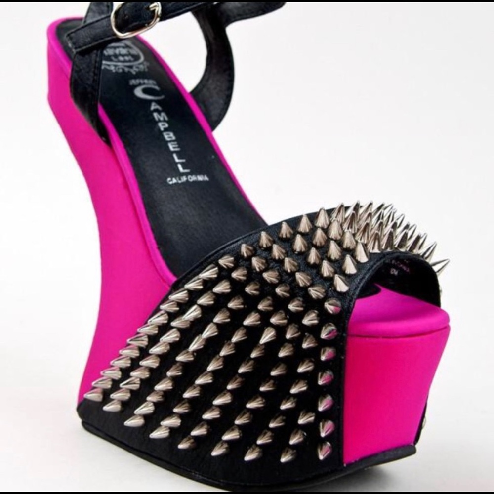 Jeffrey Campbell Vicious Hot Pink